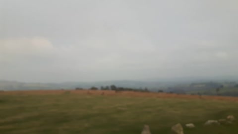 Dartmoor. Panoramic view.