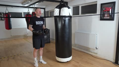 821 Heavy Bag Rolling Drill