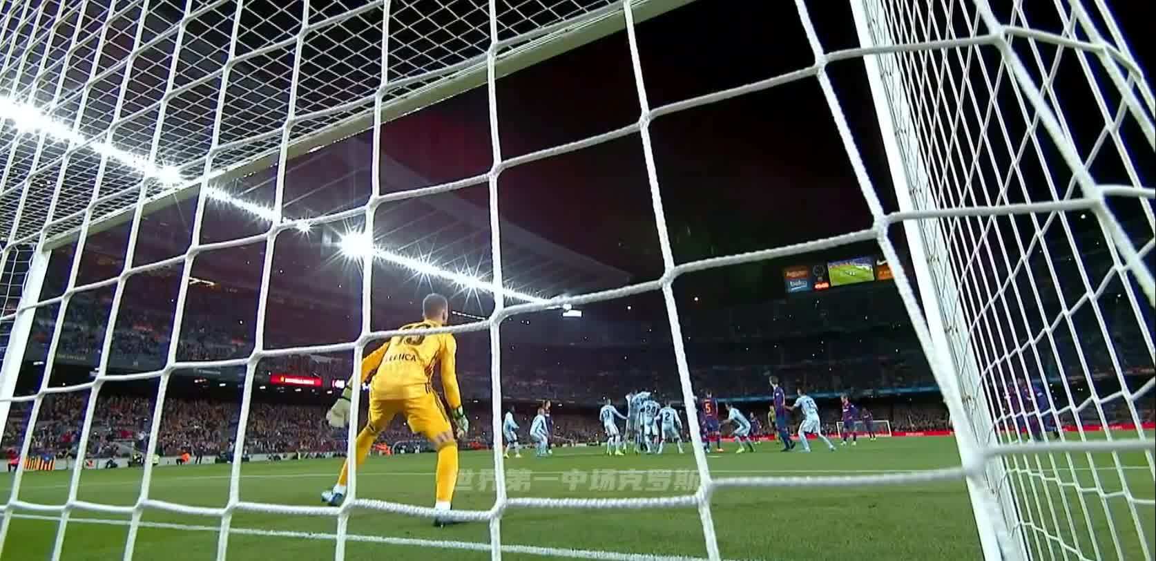 Those amazing free kicks from Messi!