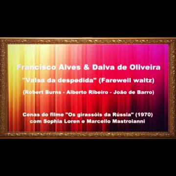 Francisco Alves e Dalva de Oliveira Valsa da despedida