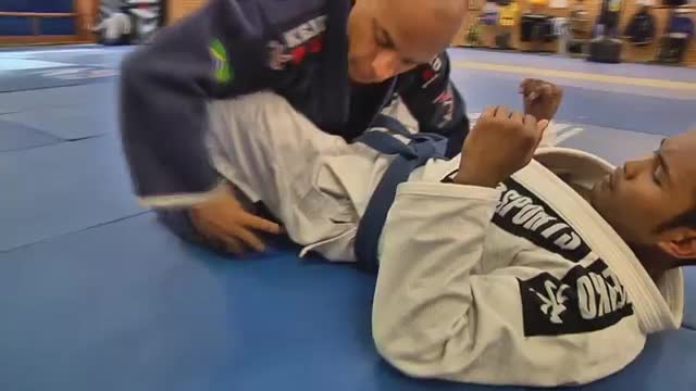 How to pass butterfly guard. Renato Tavares shows how to pass butterfly guard.