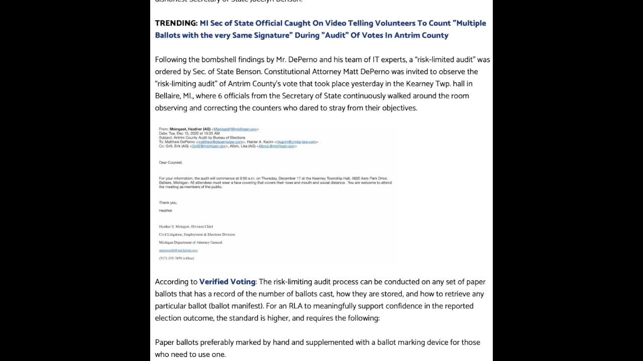 Not Shocking anymore: Multiple Ballots with the very Same Signature” During “Audit”