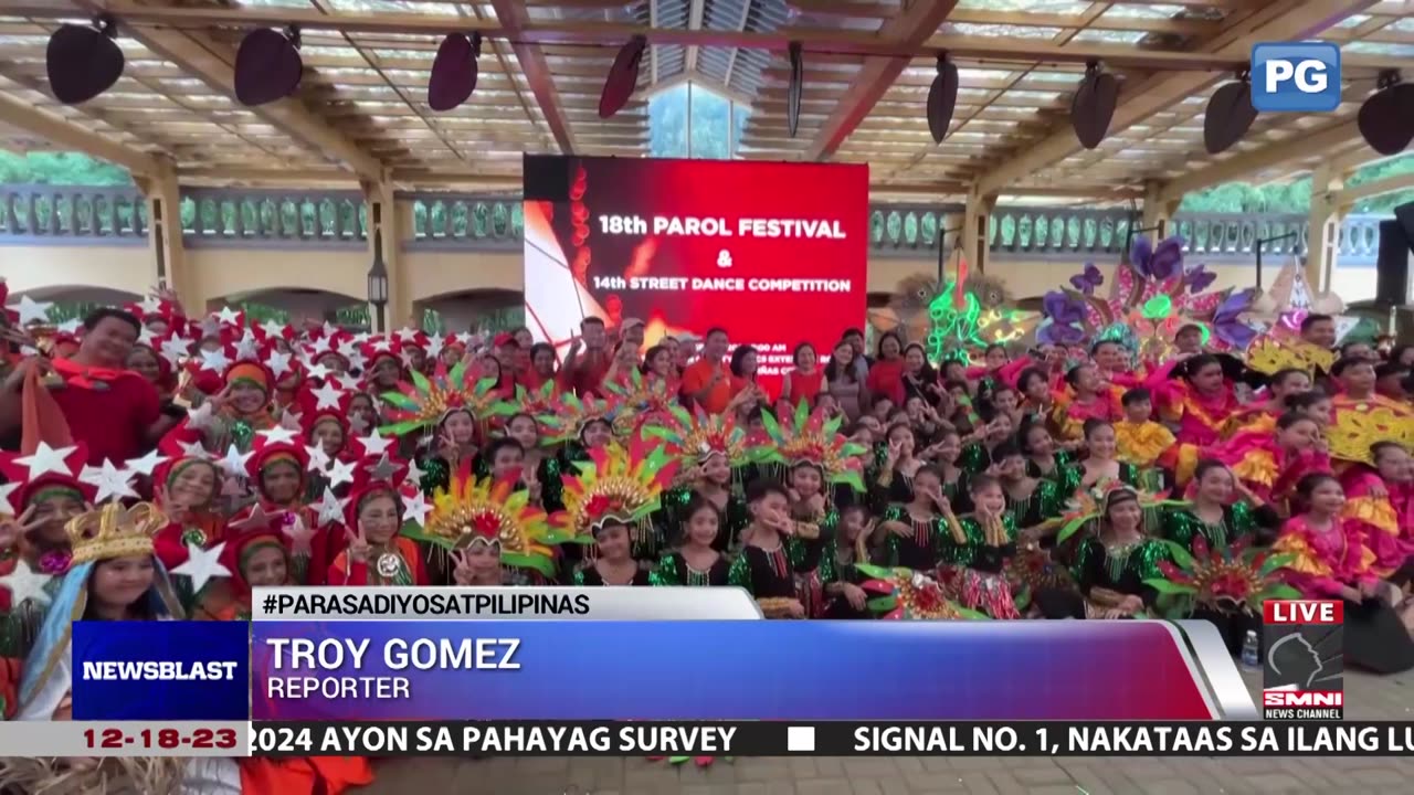 Mga parol na gawa sa recycled materials, tampok sa Parol Festival ng Las Piñas City