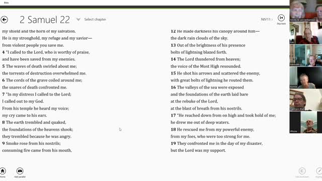 Zoom Prayer and Share Meeting Aug. 17/2022 Part 2