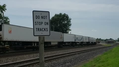 Train going by