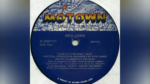 Rick James _ Give It To Me Baby #remastered #2024