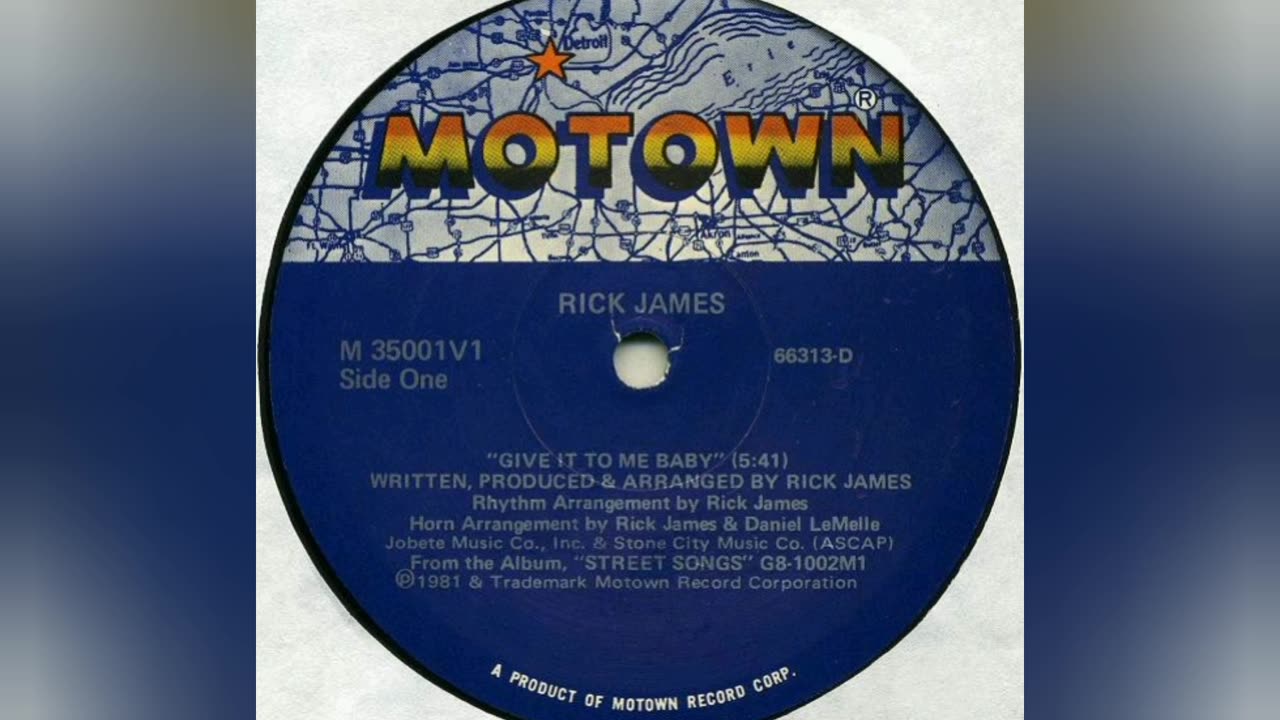 Rick James _ Give It To Me Baby #remastered #2024