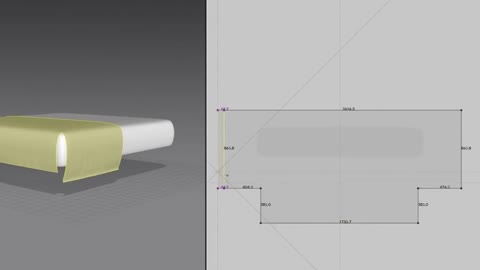 Modeling Process Of Bed Sheet