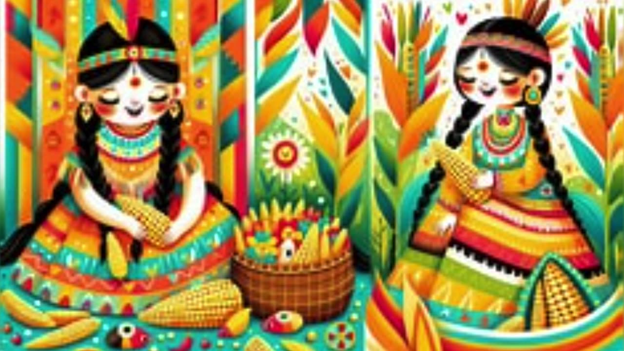 story of the corn maidens