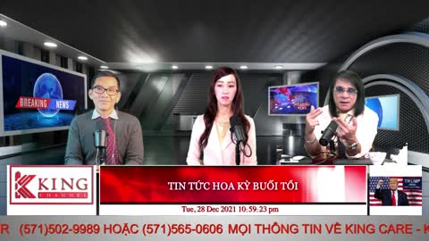 TIN TỨC HOA KỲ BUỔI TỐI - 12/28/2021 - King Channel - Old2024 Channel