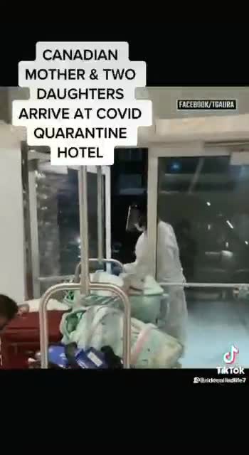 Hotel Quarantine, Canada.