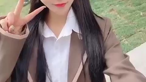 Cute blogger
