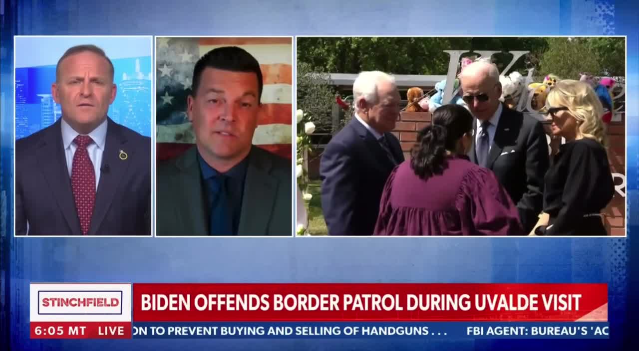 Biden Demands Border Patrol Disarm When Visiting to Uvelde TX