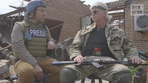 Vice News interviews Russell "Texas" Bentley in Donbas