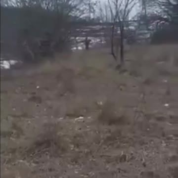 Destruction of an abandoned Russian T-72\90.