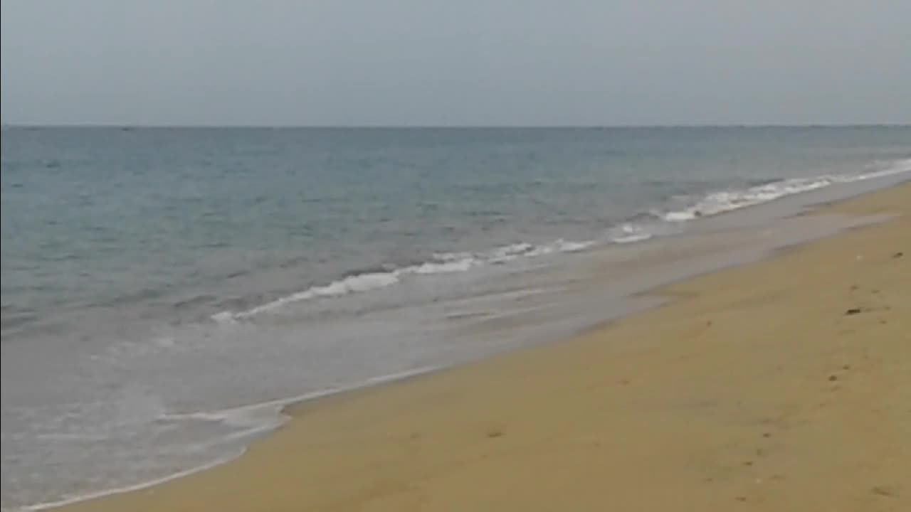 Lonely evening Beach