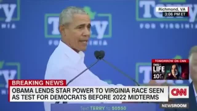 Obama saying Republicans are “trying to rig elections” by passing voter ID laws.