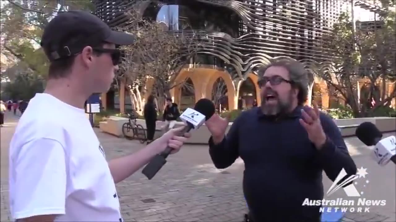 Man on the street interview: "There is no White culture"