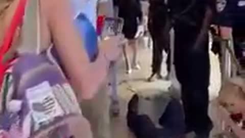 POLICE TYRANNY #14: Rep LT Governor Candidate in Nevada Violently Thrown Through Metal Detector