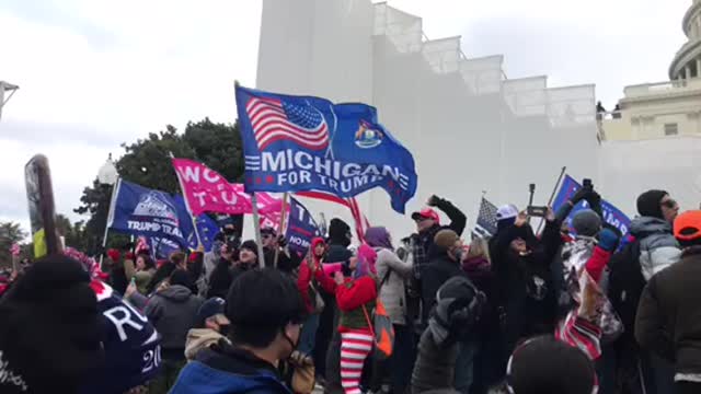 Violent chanting!