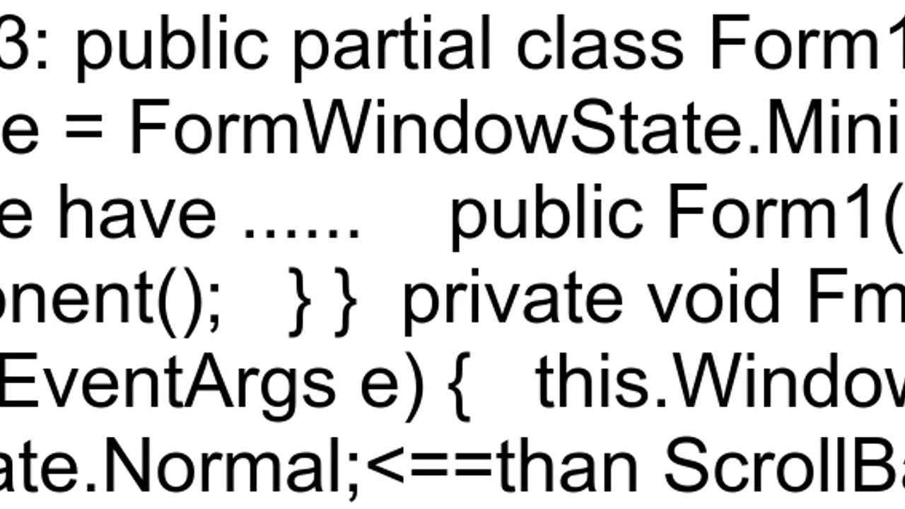 c winforms DataGridView scrollbar not showing