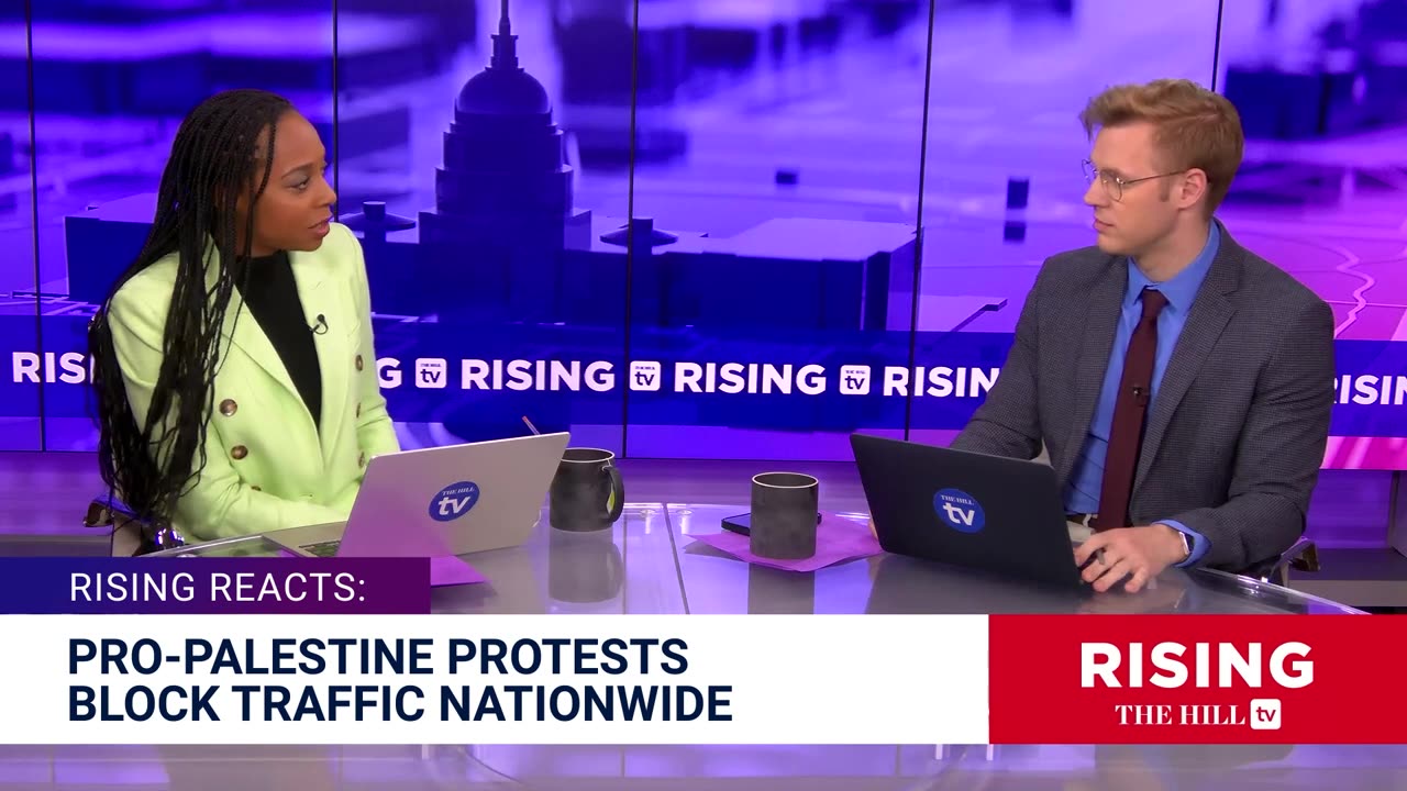 Pro-Palestine Protesters BLOCK Highways,GOP Sen Urges Motorists To 'Take MattersInto Own Hands'