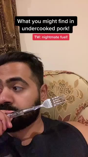 WHAT YOU MIGHT FIND IN UNCOOKED 🛑PORK🛑 MEAT!!!