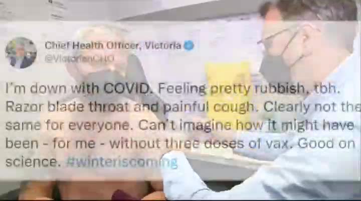 They said getting vaccinated will prevent getting the virus