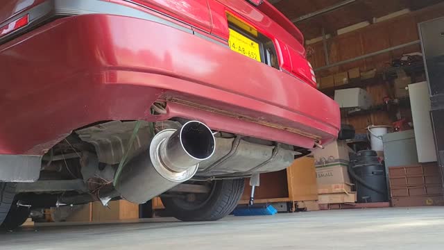 Cold Start Of The New Exhaust On My Supra!