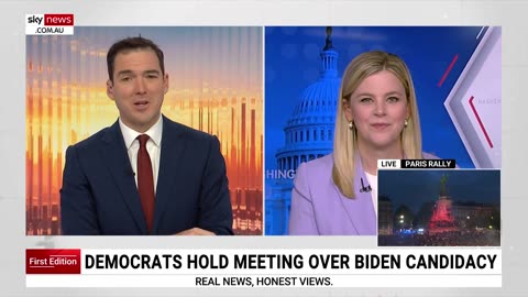 Democrats hold emergency talks to discuss viability of Joe Biden’s candidacy.