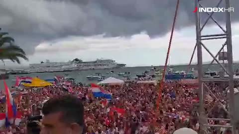 Riva se tresla: Pustili pjesmu Geni kameni za Modrića