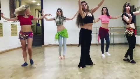 Girls Belly dance performarce