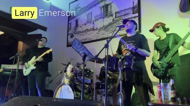 Larry Emerson and His Band at La Antigua 1620 in Leon Nicaragua