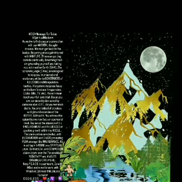 BACK TO THE BASICS OF NATURE