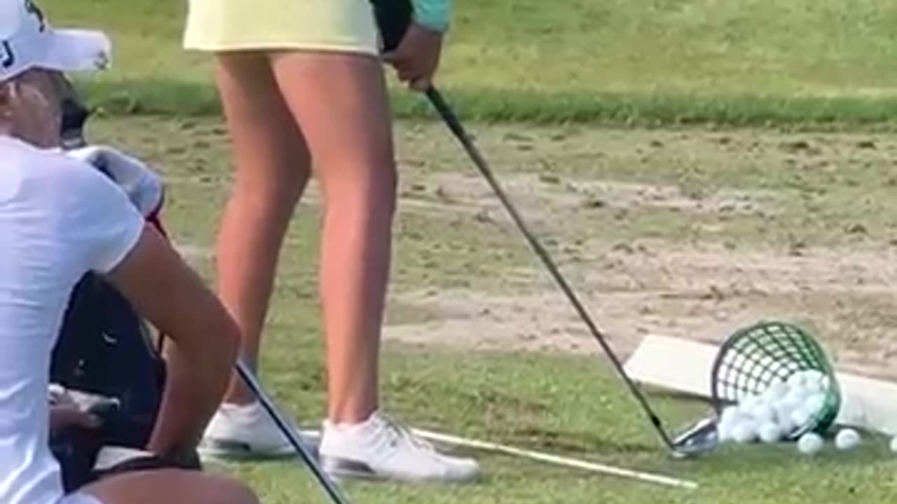 Practicing the iron game #golf #golfer #professional #athlete #green #fairway #hit #swing #shot
