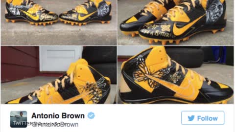 NFL Threatens Antonio Brown Over These Cleats