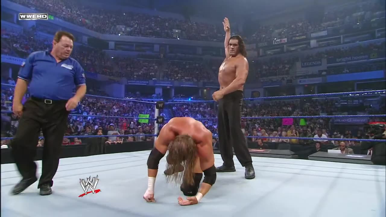 Full #match wwe#khali vs tripal h