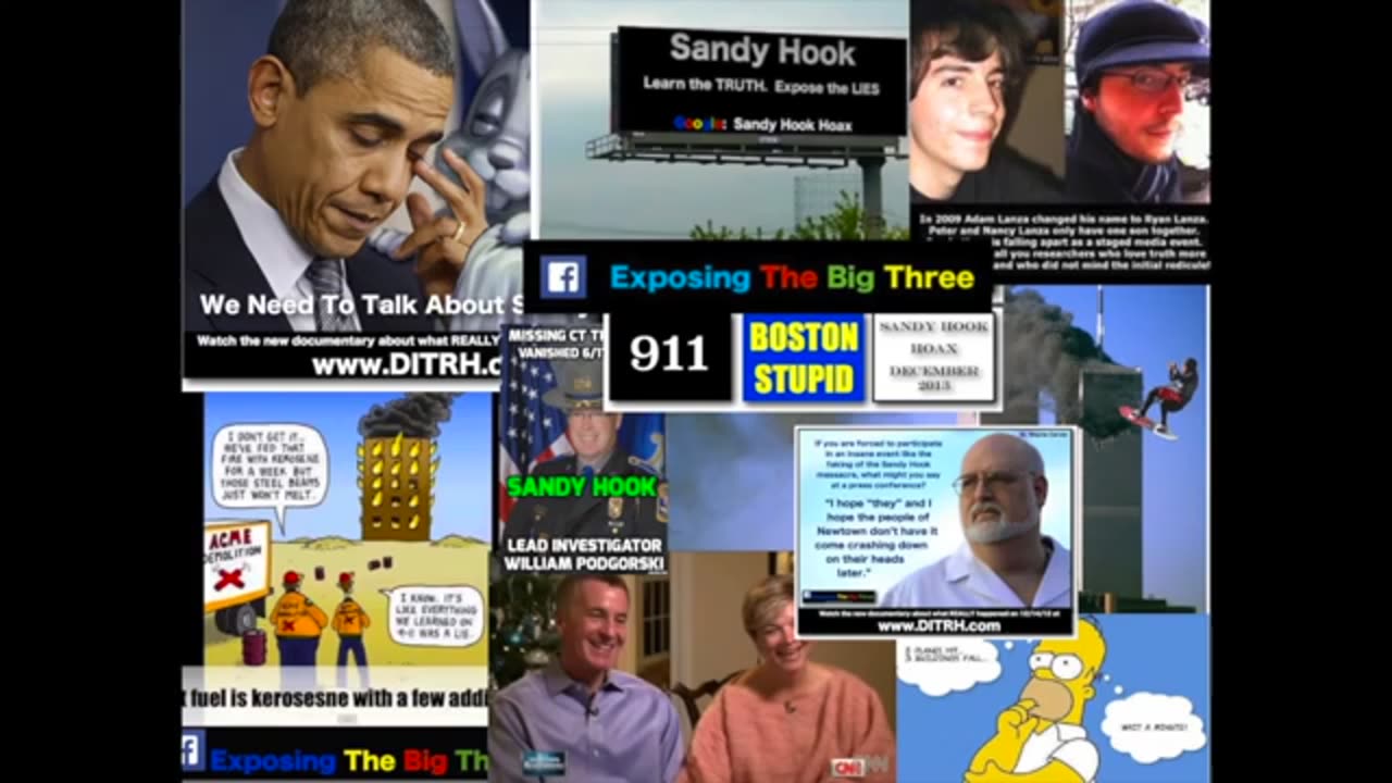 James Tracy and Bernieb Suarez destroy Sandy Hook, Boston, 911 and other LIES - DITRH - 2016