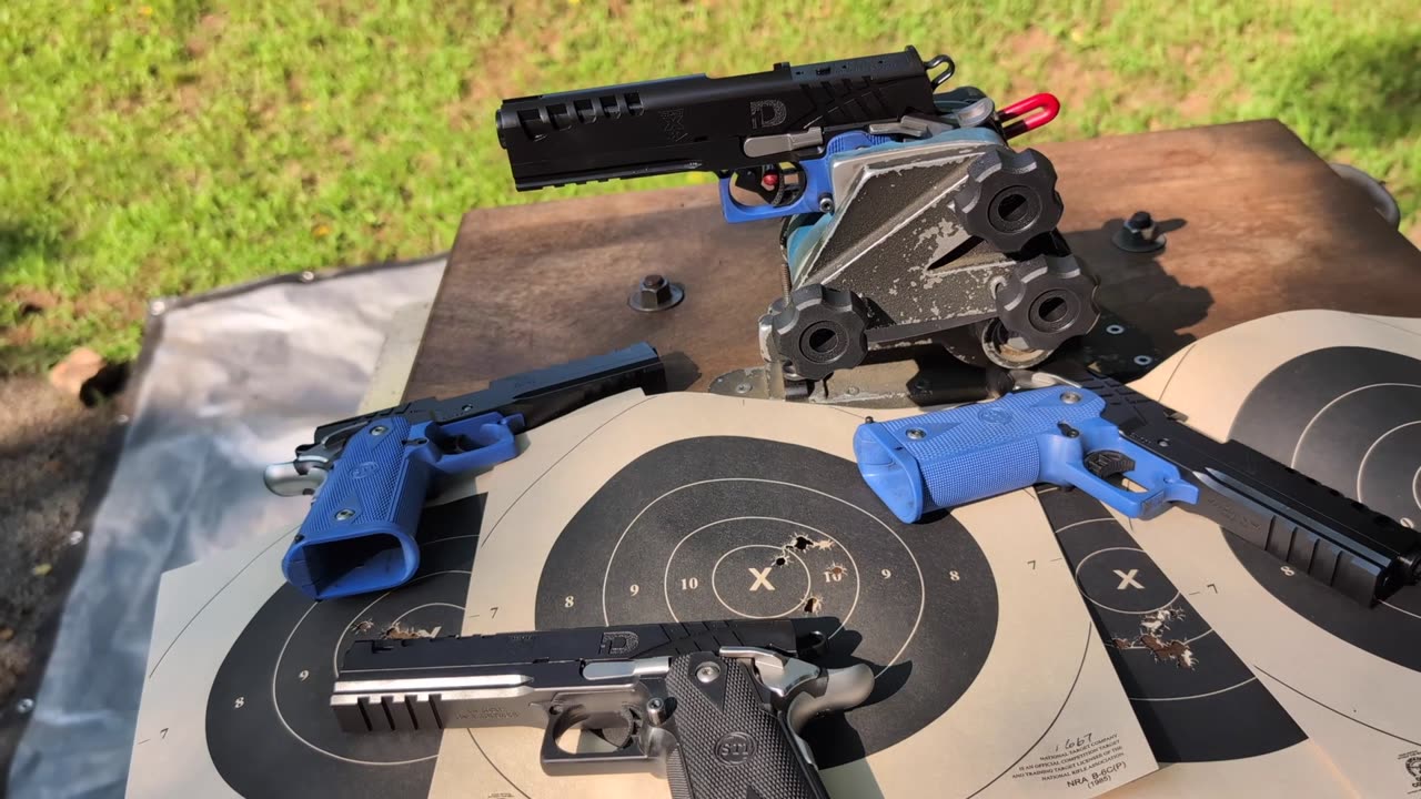 Test Results for a matching set of X Series Pistols