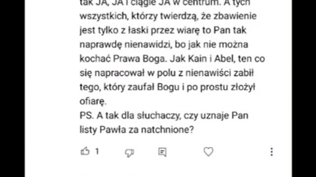 Ap. Paweł vs Jezus (Jahusza)? #DuchowaRozkmina #DrogaDoPrawdy 2021-08-18