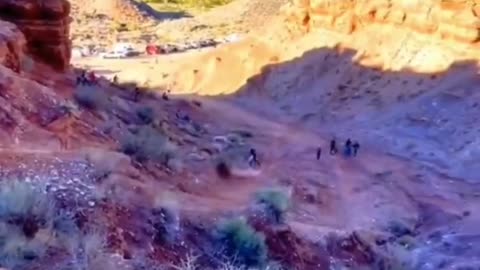 very rough road