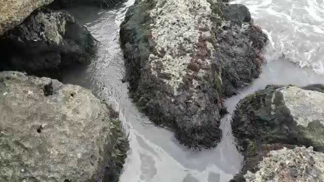 Video de mancxha en la bahia de Cartagena