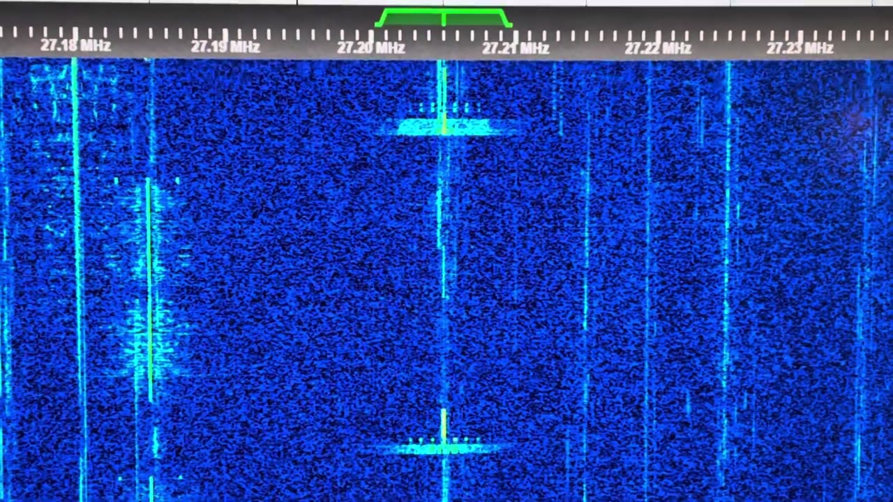 UK 26 MHz Pagers Paging Signals 26.695 MHz 26.745 MHz [N1NTE SDR] 11 Meter DX Indicator 03 03 2024