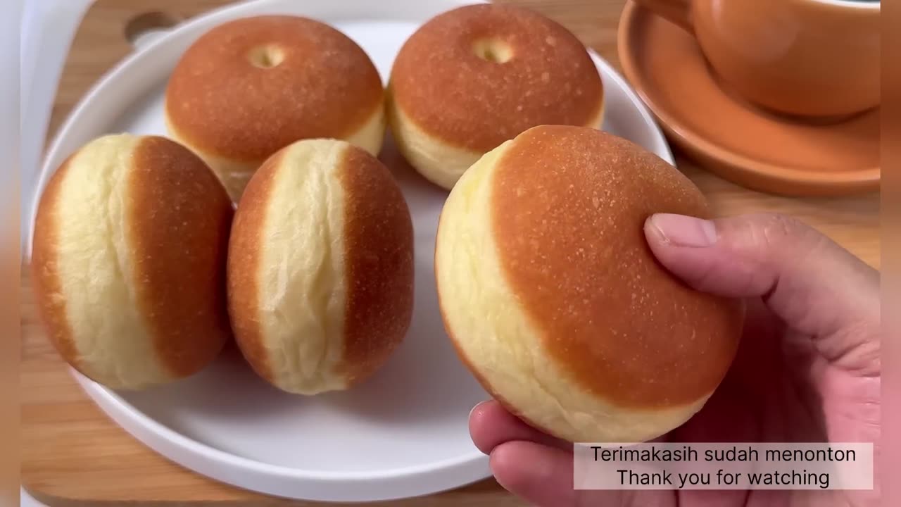 Tanpa Cetakan Donat Dan Bread Improver_ Resep Dan Cara Ini Bikin Donatku Berwhite Ring Tinggi)