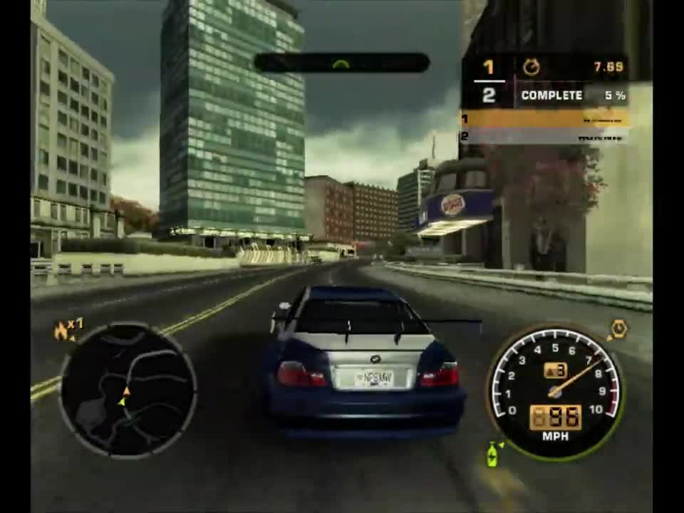 Need For Speed Most Wanted (2005) Dolphin Emulator Gameplay!!! (GameCube)