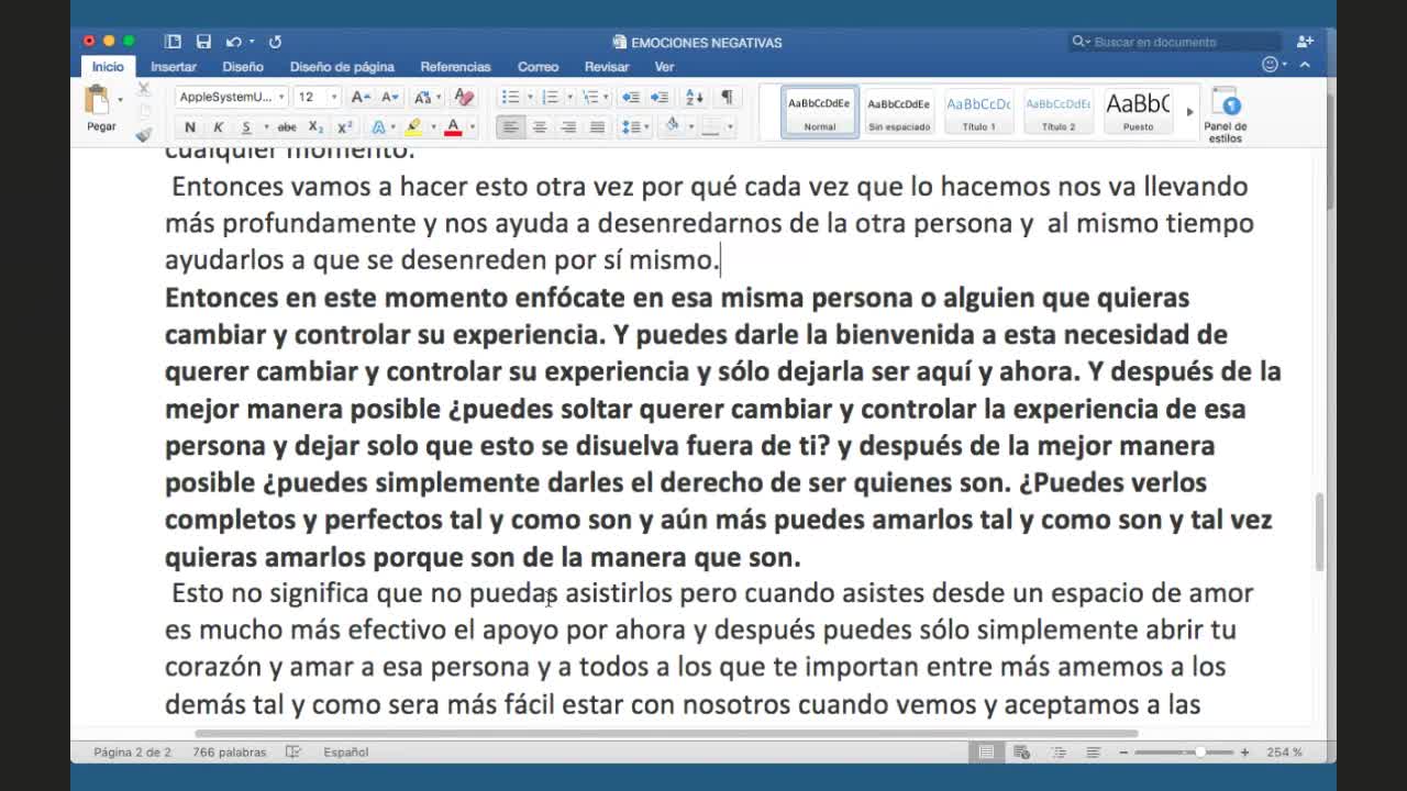 Camino al centro 3