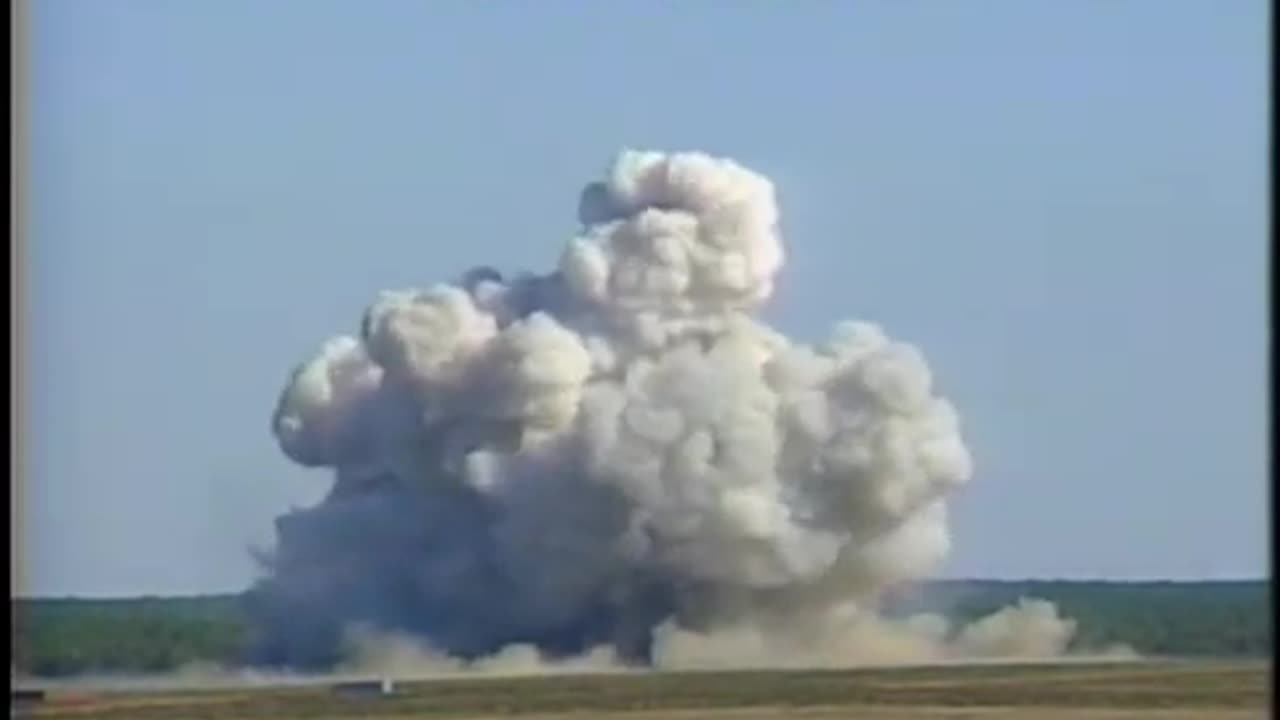 GBU-43/B Mother of All Bombs (MOAB) Test (2003)