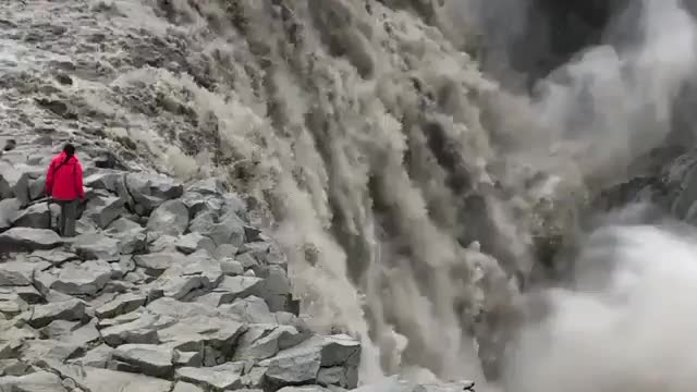 A very huge waterfall