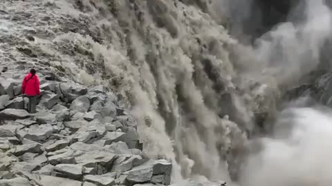 A very huge waterfall