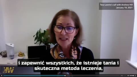 Iwermektyna: dr Tess Lawrie i dr Andrew Hill